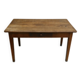 Solid wood farmhouse table 128 cm