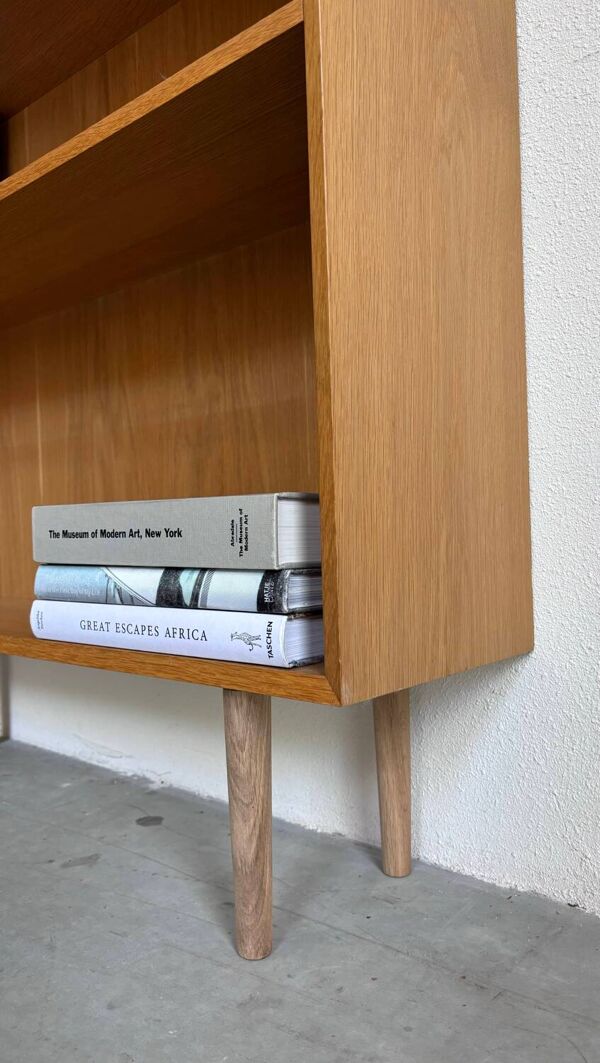 Bibliothèque vintage en chêne