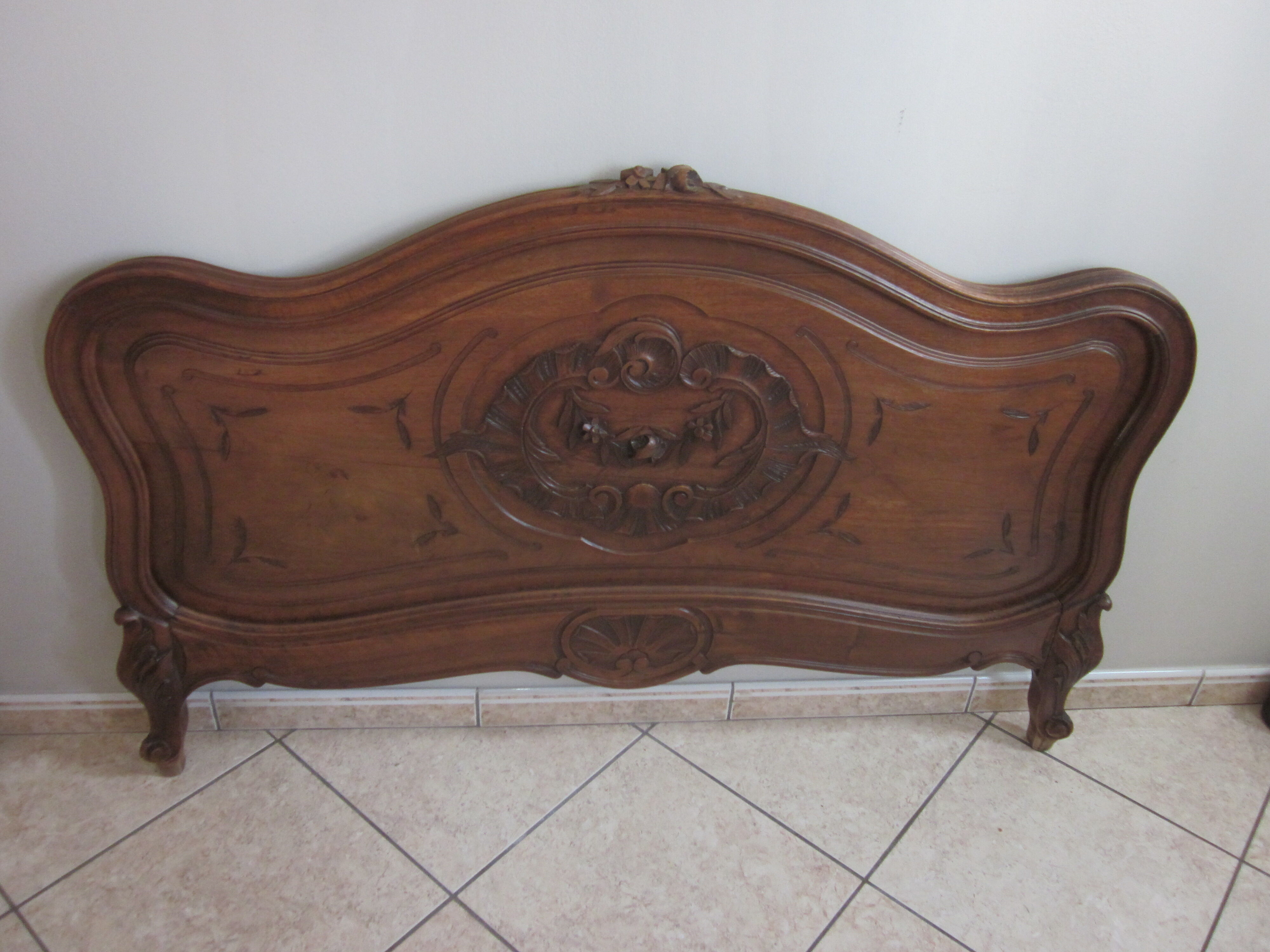 old bed head style louis xv