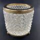 Crystal pencil pot with Empire style diamond tip decor