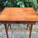 Office vintage walnut with compass feet