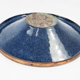Centerpiece - email of limoges-geometric pattern mid century