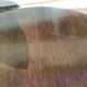 Round extendable wooden table - year 1960 - 110cm to 210cm