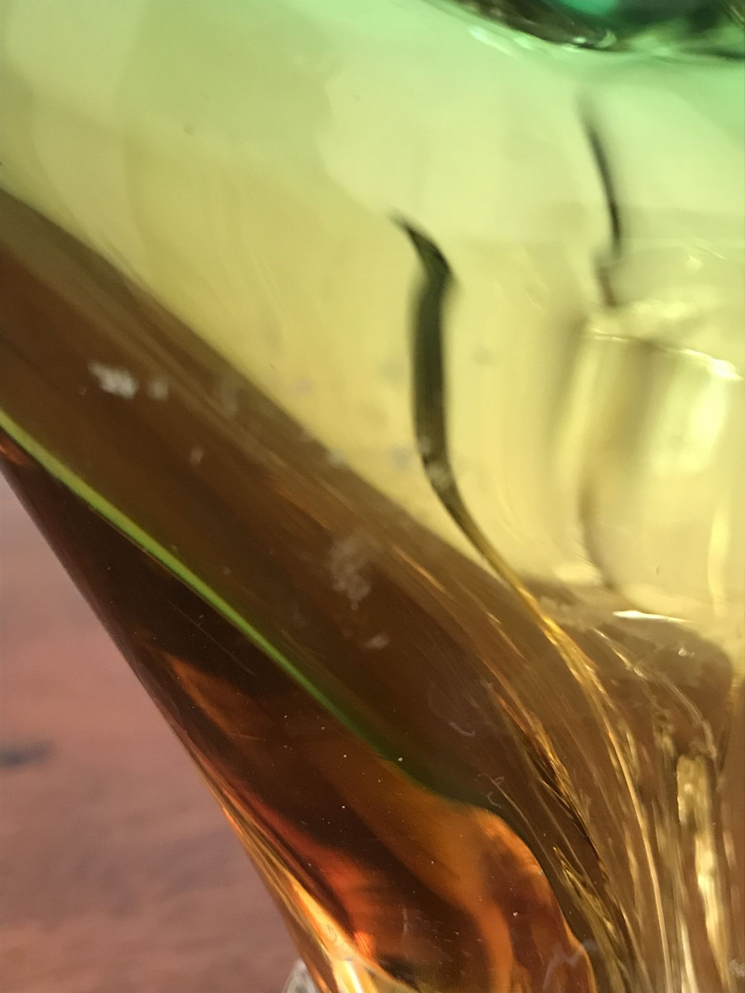 Vide-poches en verre de Murano