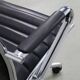 Chrome office chair by Sitland Italy, 2000s