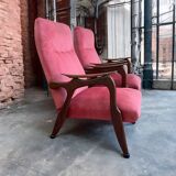 2 vintage armchairs