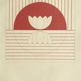 Sérigraphie Nénuphars  1981