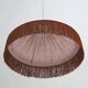 Beautiful suspension — earth stripes, bohemian fringes