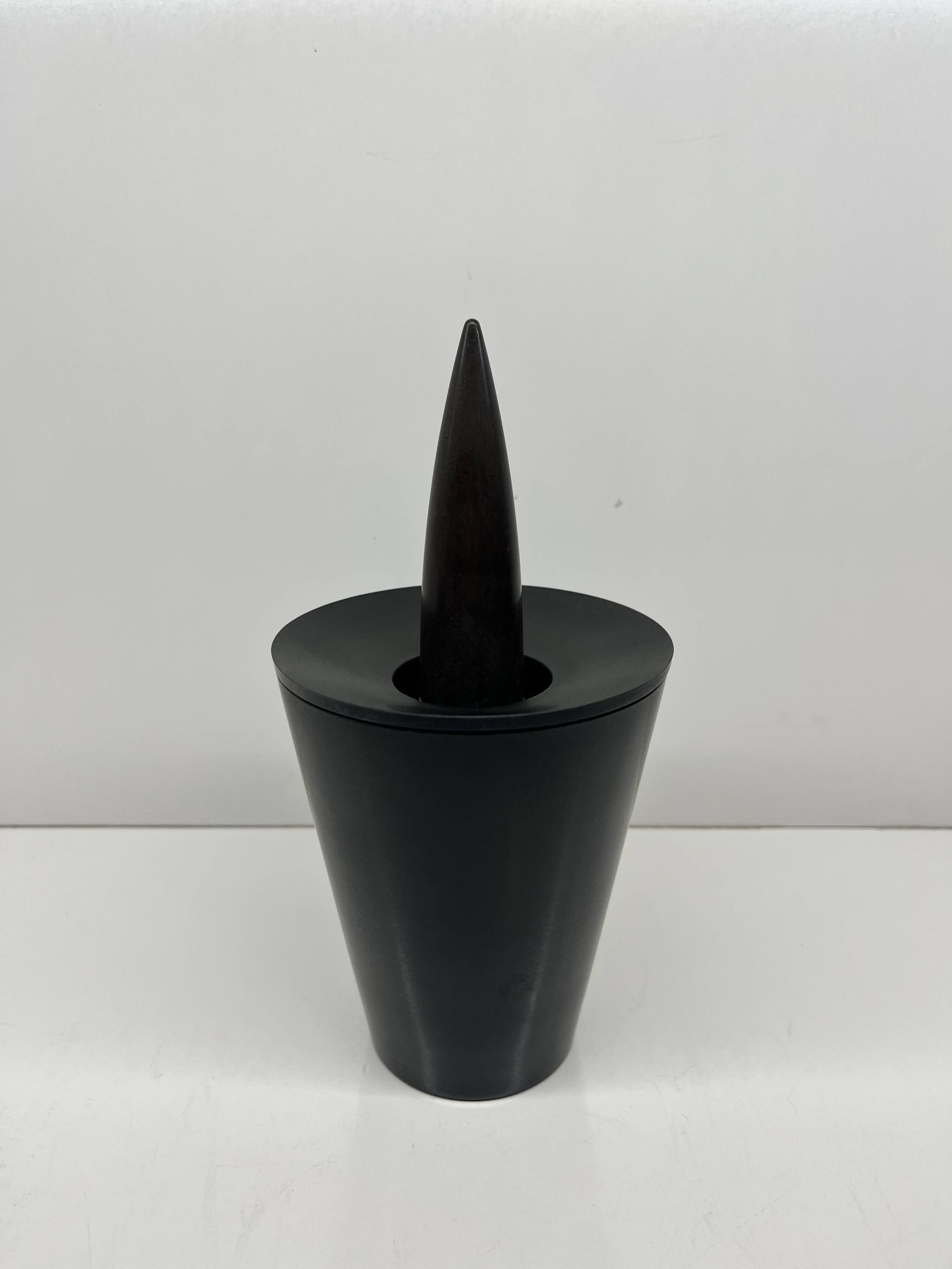 Joe Cactus Ashtray Philippe Starck for Alessi Black Bakelite Design Collection