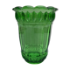 Former Vase ART DECO Style AVEN Glass Green Mold Vintage Decoration