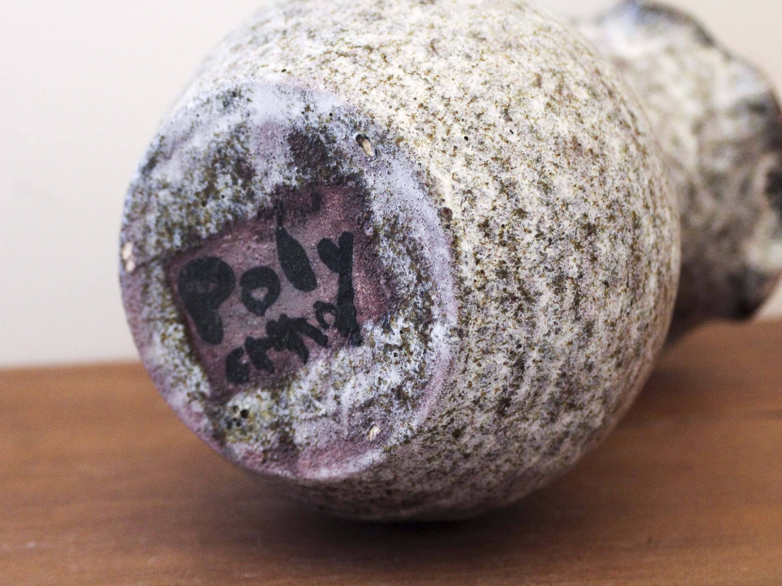 Glazed ceramic vase
