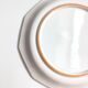 Round vintage Niderviller plate with a country decor.