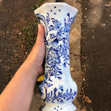 Delft style vase