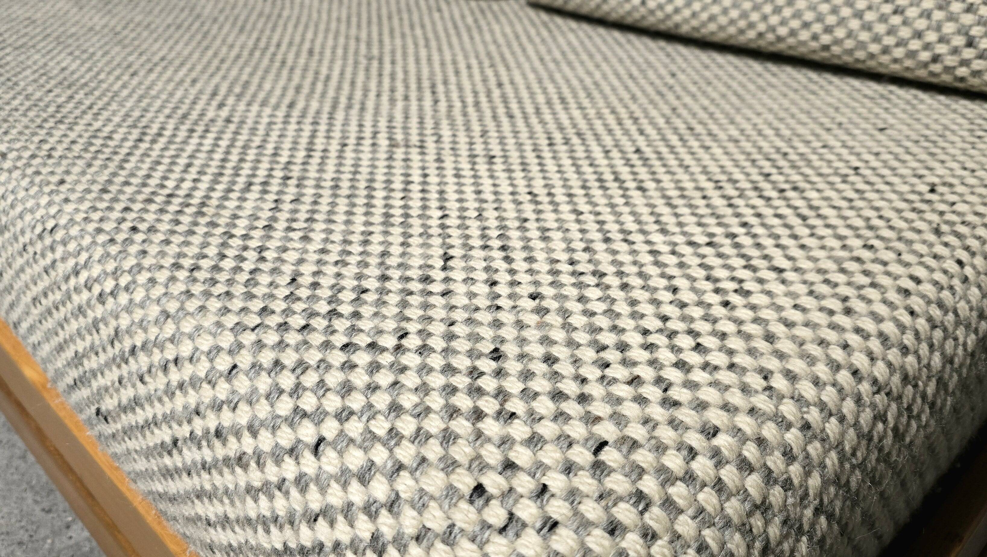 Sofa - daybed and armchair by Maison Regain 60/70 in vintage elm