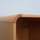Paire de tables de chevet vintage en bouleau hautes / console d'entrée des années 1970