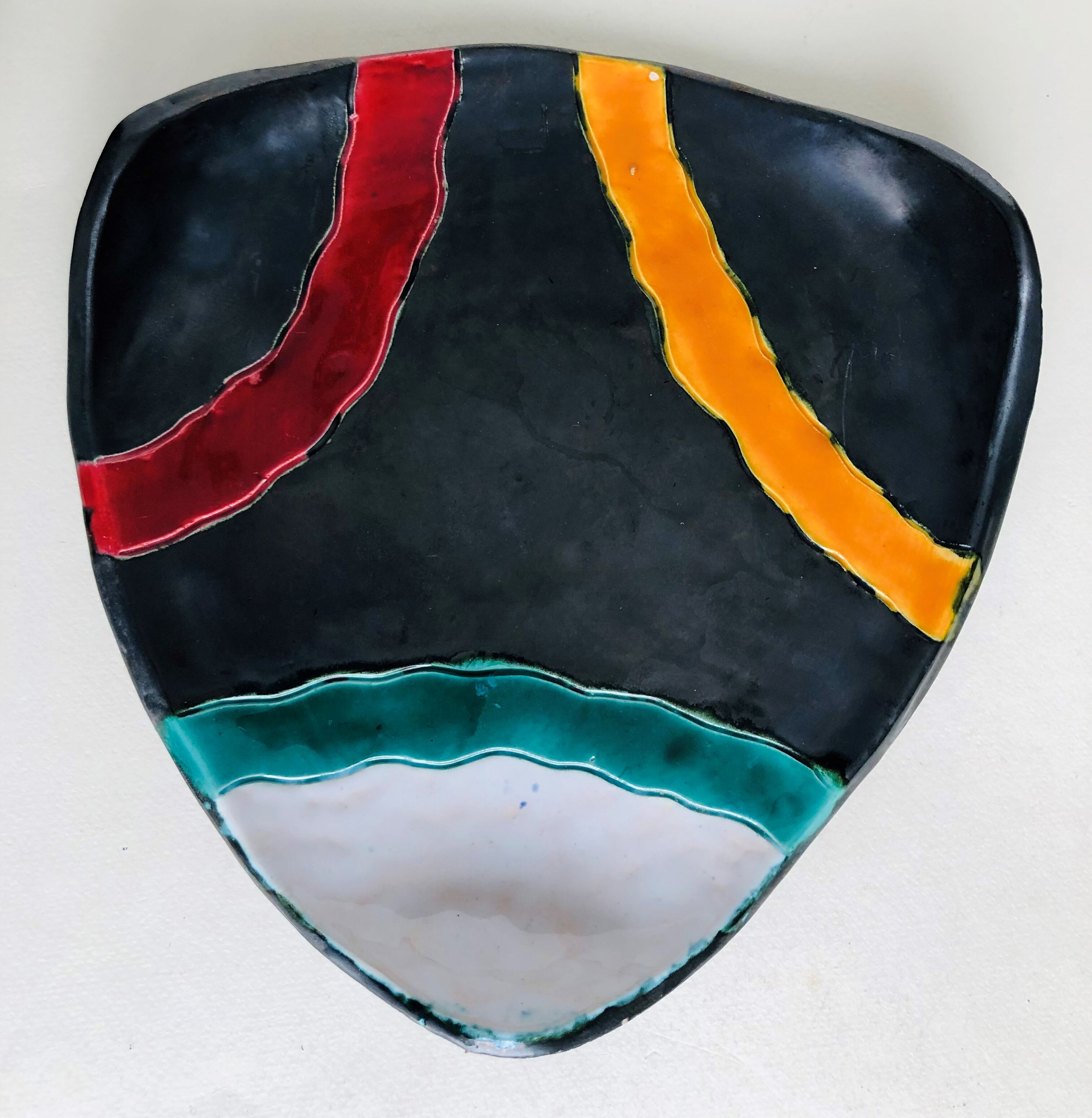 Ensemble de deux vides poches en céramique