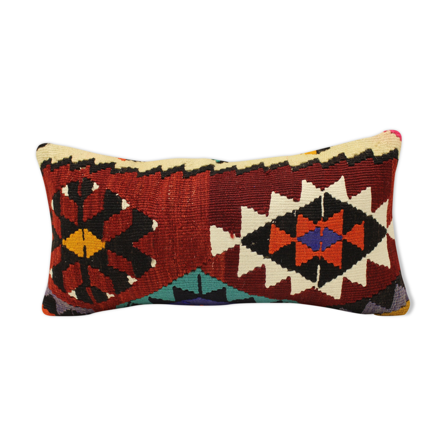 25x50 Cm Kilim Cushion,Vintage Cushion Cover