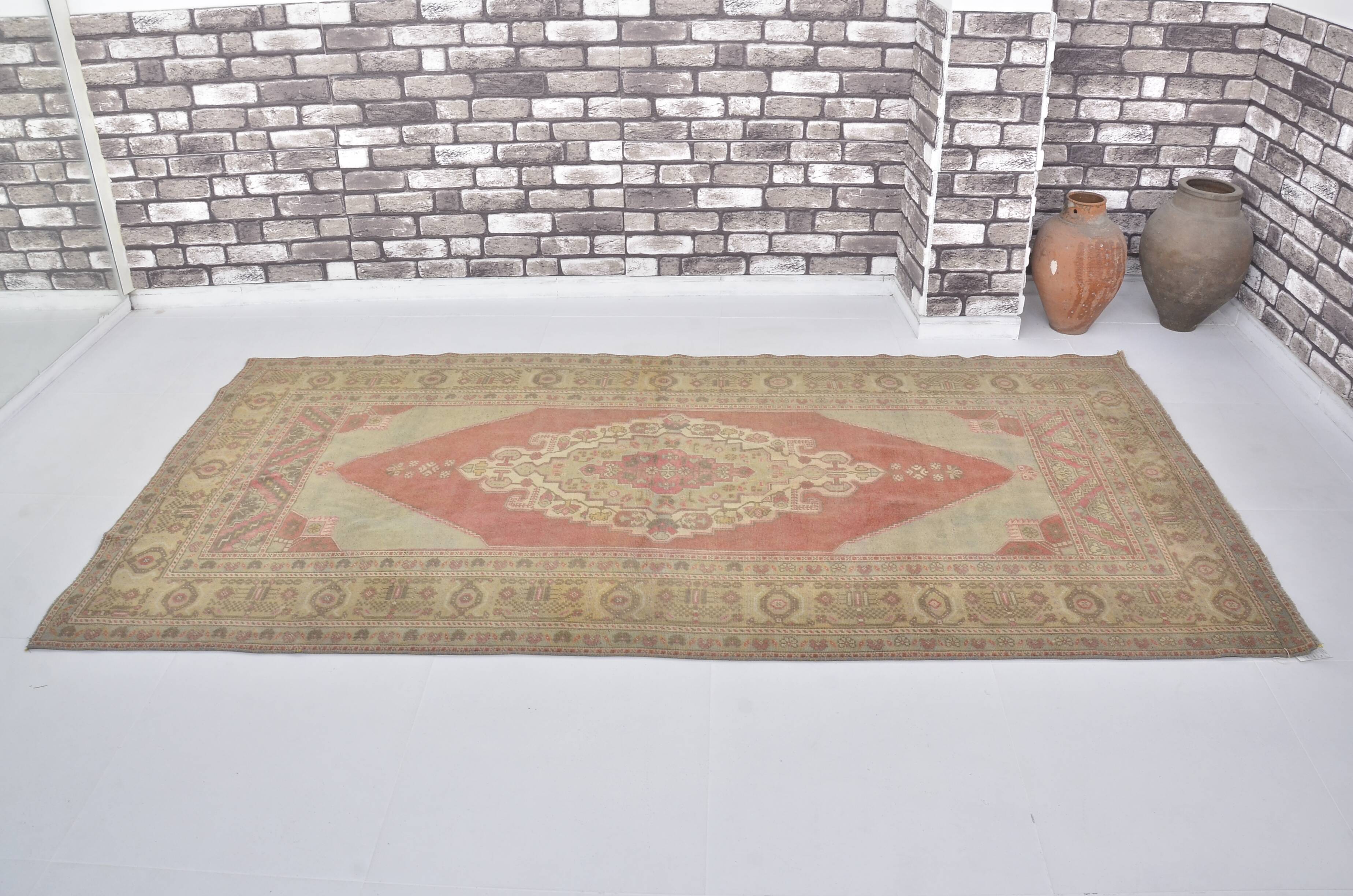 Huge Size Anatolian Vintage Wool Carpet sku 2536