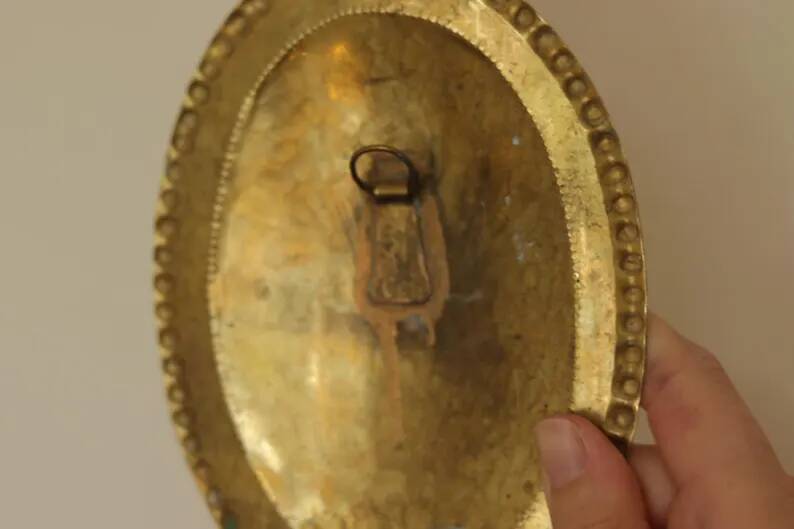 Pair of Swedish Wall Sconces in Brass, Dating from 1944