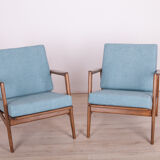 Armchairs 300-139 by Swarzędzka Factory, 1960s, Set of 2