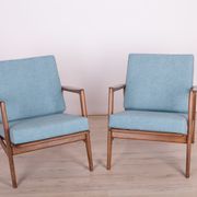 Armchairs 300-139 by Swarzędzka Factory, 1960s, Set of 2
