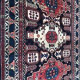 Carpet vintage Caucasian Chirwan done hand 140 X 210 CM