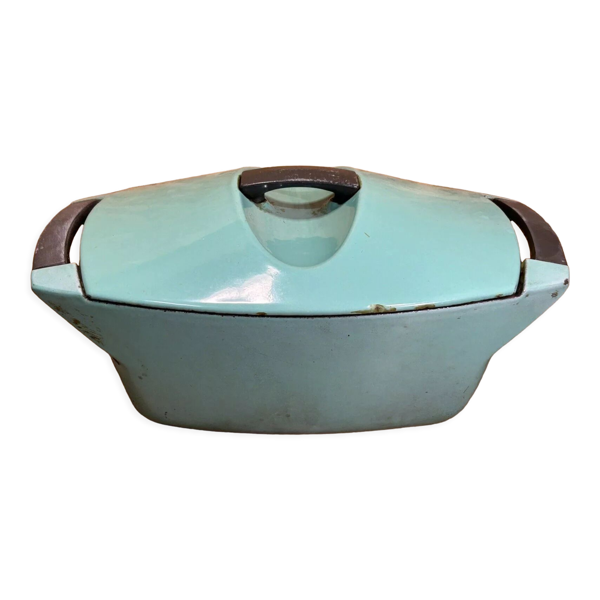 Cocotte En Fonte Le Creuset – Design Raymond Loewy – Compatible Induction (occasion)