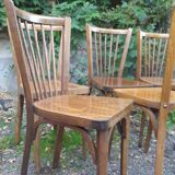 6 Baumann bistro chairs with bars