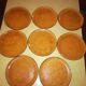 Batch of 8 ceramic dessert plates