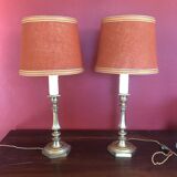 Duo ancient lamps