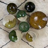 Glazed terracotta bowl