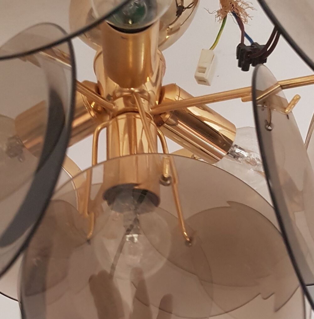 12-piece Gino Vistosi chandelier