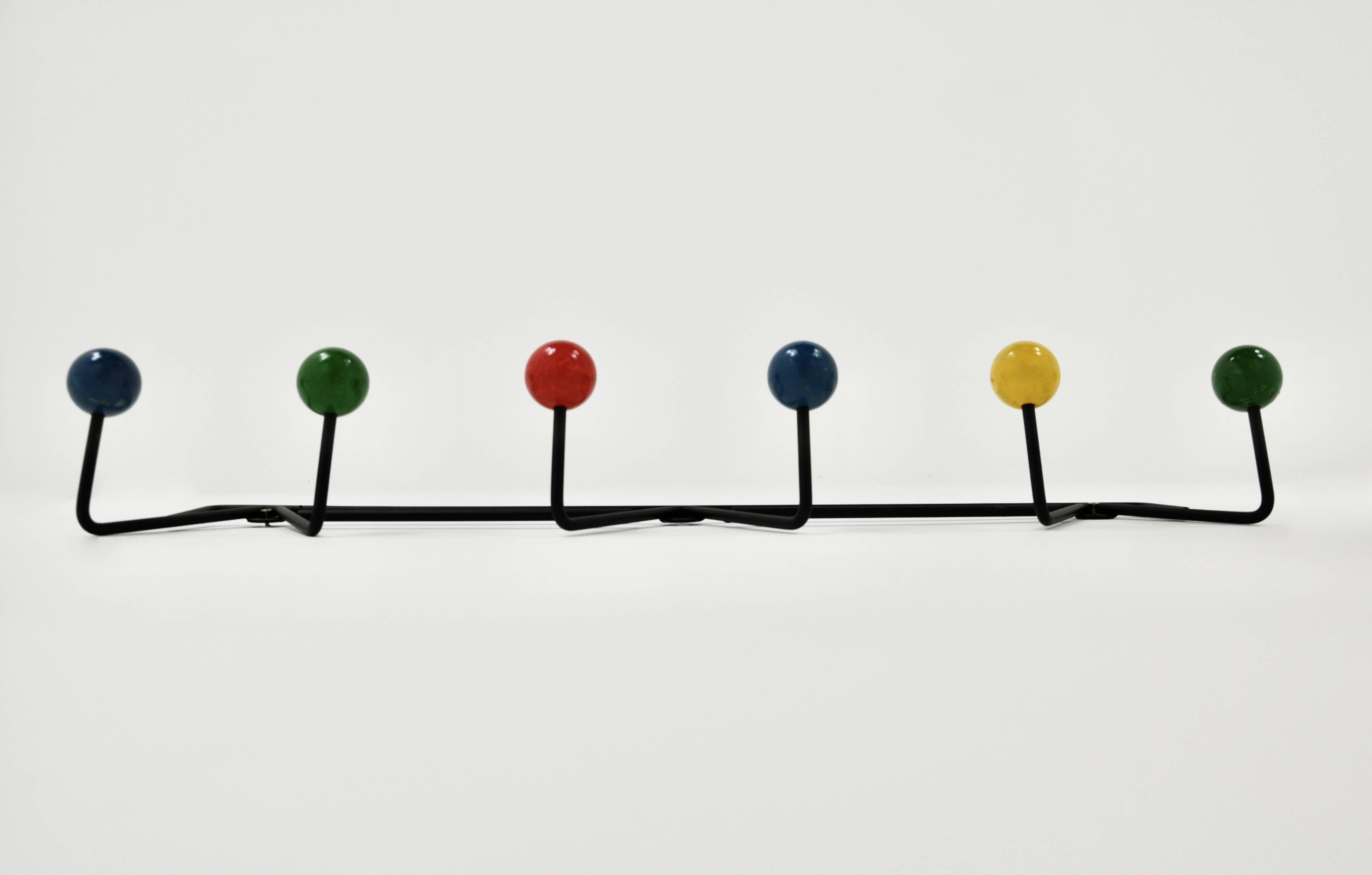 Vintage coat rack, 1970s