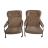 Pair of Swedish lounge chairs from Scapa Rydaholm from the 70s