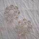 Set of 2 glass candle holders, REIMS