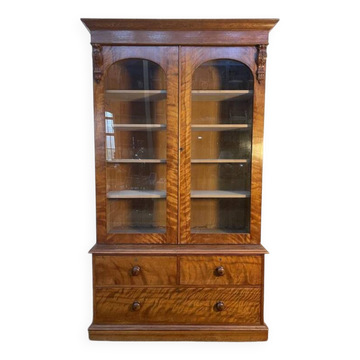 Bibliothèque, vitrine style anglais