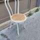 Chaise bistrot blanche