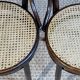 Pair chairs bistrot n°14 Fischel early twentieth
