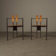 Set of six Trix chairs by Karl-Friedrich Förster for KFF, Germany, 1980s