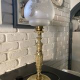 Antique bronze lamp