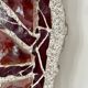 XL "stained glass" wall sconce, glass and cement, Sweden 1950