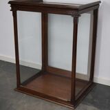 Mahogany showcase late nineteenth century