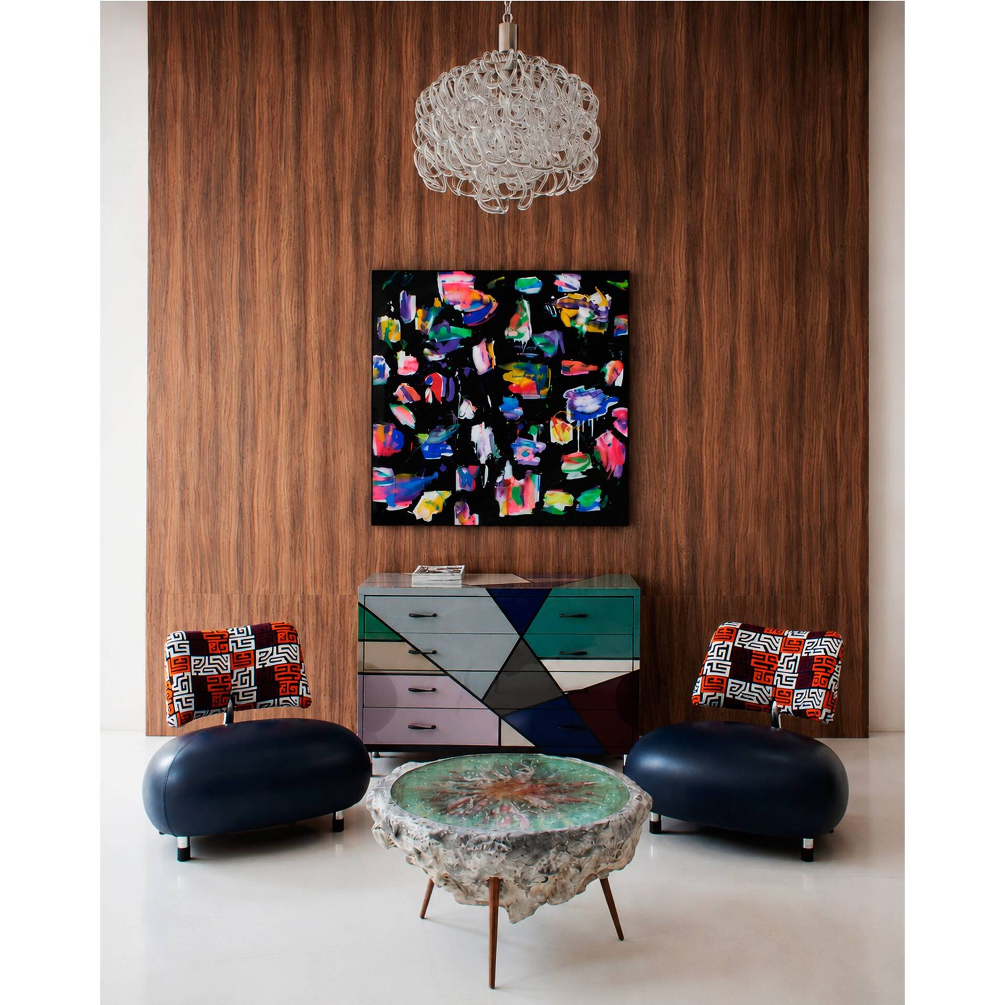 Fauteuils Pallone par Roy de Scheemaker, Cuir et Tissu, 1989