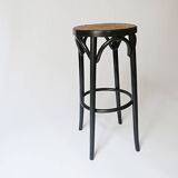 Vintage design bistro high stool from the 70s 1970 bauhaus