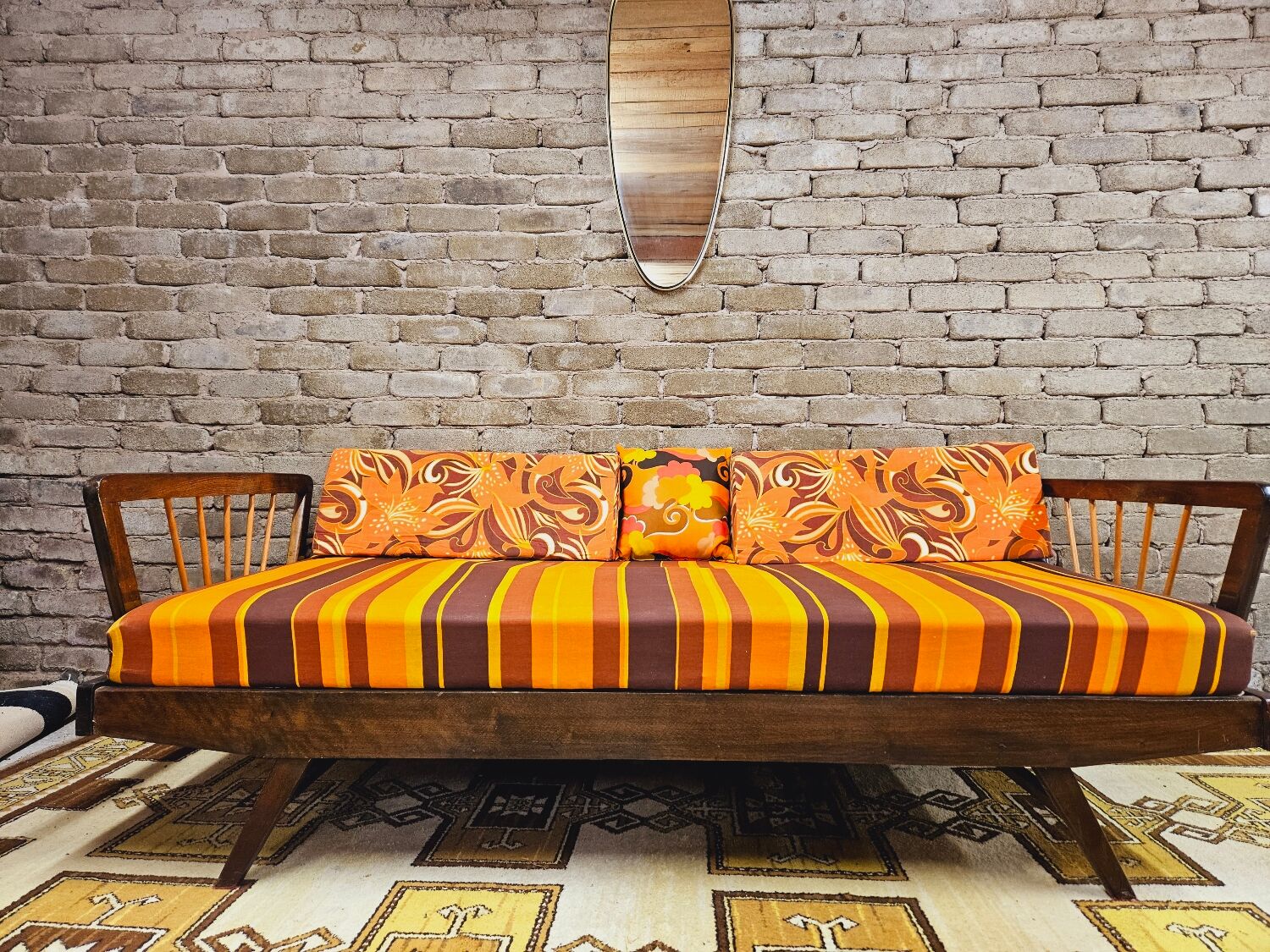 Daybed meridian 1970 vintage