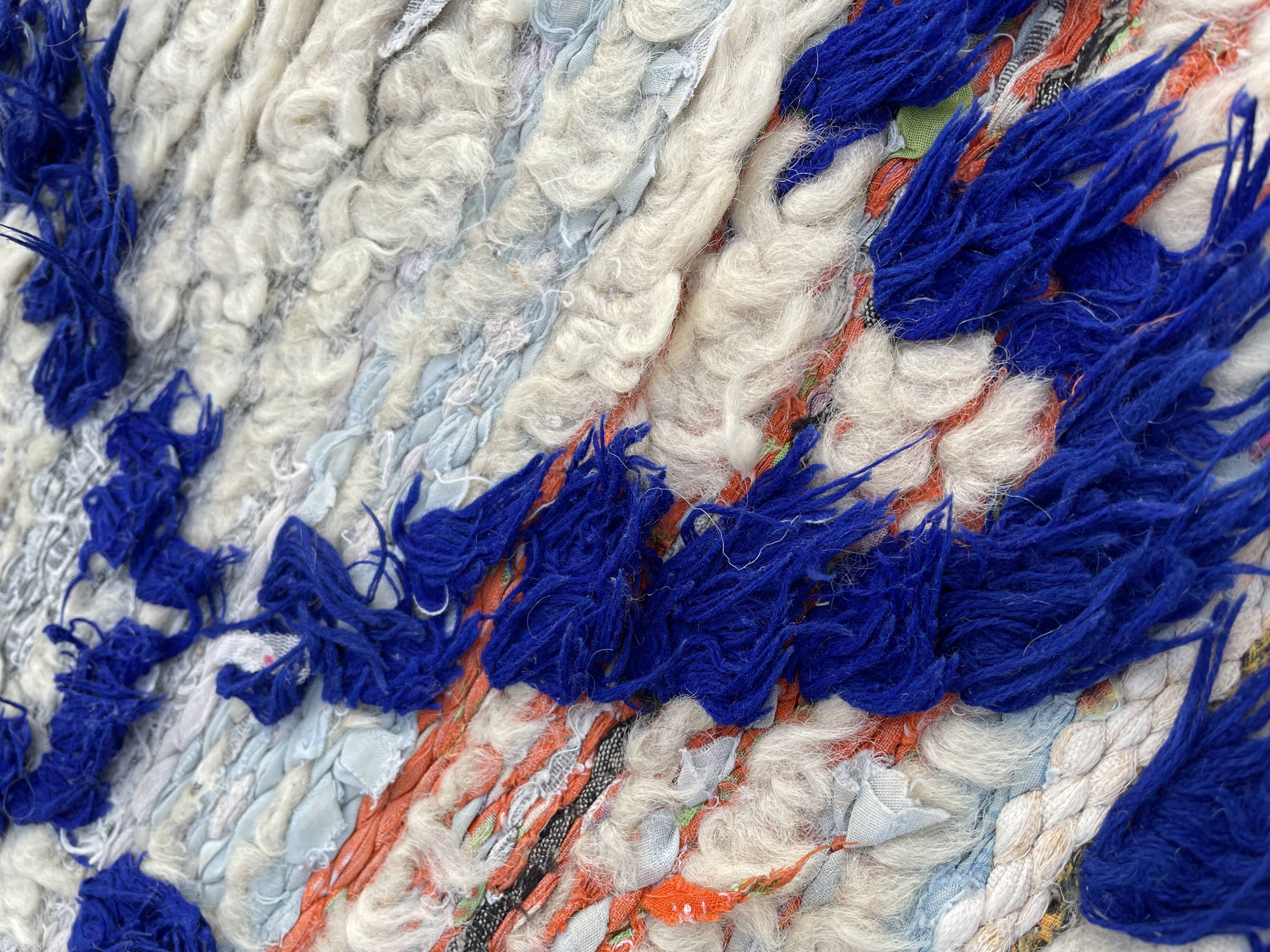 Berber carpet Beni Ouarain vintage 110x190