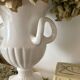 Ceramic amphora-shaped planter/vase