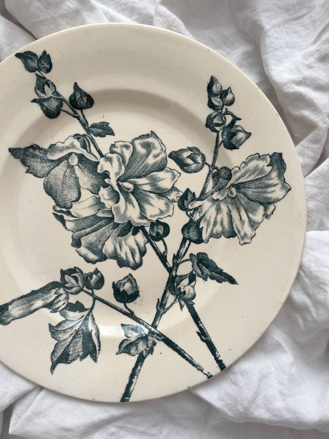 Old flat iron earth plate “Tremières” Salins