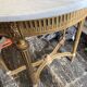 Console louis xvi estampille au fer chaud bardie