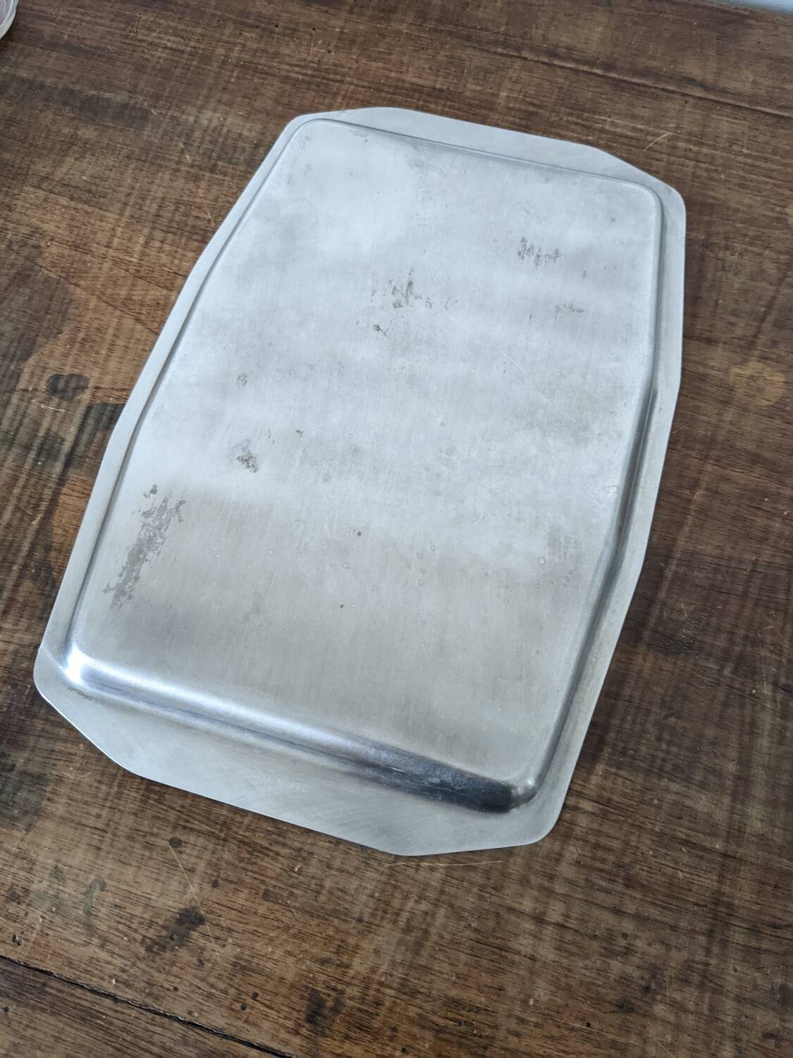 Stainless steel tray